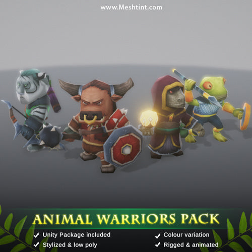 Animal Warriors Updated!