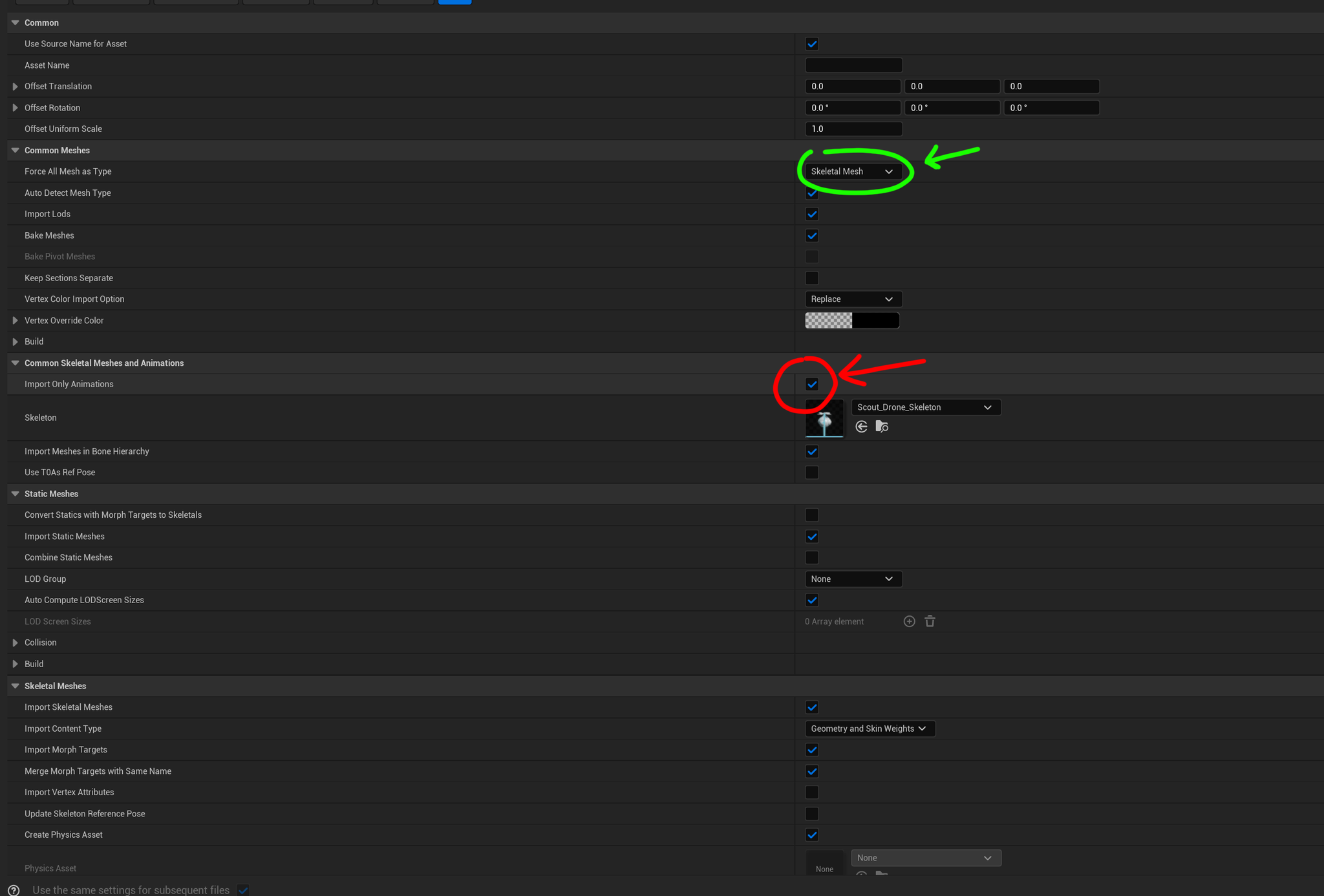 How to Fix “Import Failed” When Importing Animation FBX Files in Unr