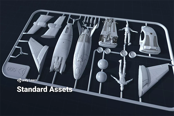 Tutorial: Missing Standard assets package in Unity