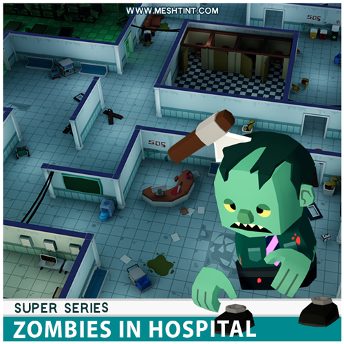 New Super Series Pack - Zombies in hospital!