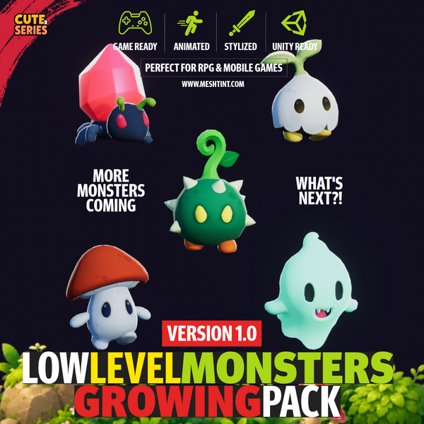 Low Level Monsters Cute Series