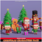Christmas Toon Meshtint 3d model character unity low poly game Santa nutcracker tree elf gingerbread