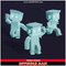 Invisible Man Toon Humanoid Mecanim Meshtint 3d model character unity low poly game halloween sci fi