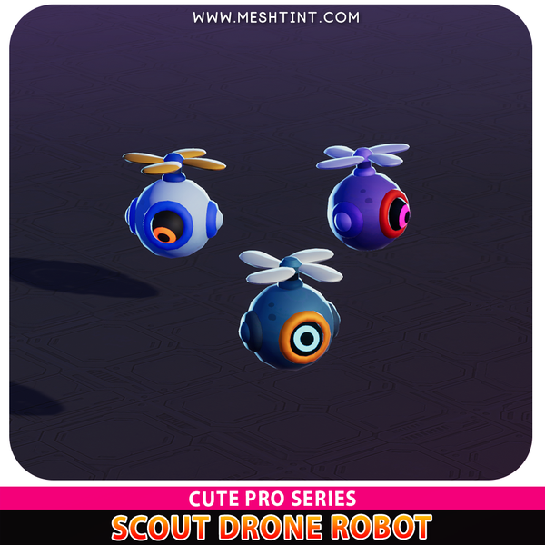 Scout Drone Robot Cute Pro Series 1.1