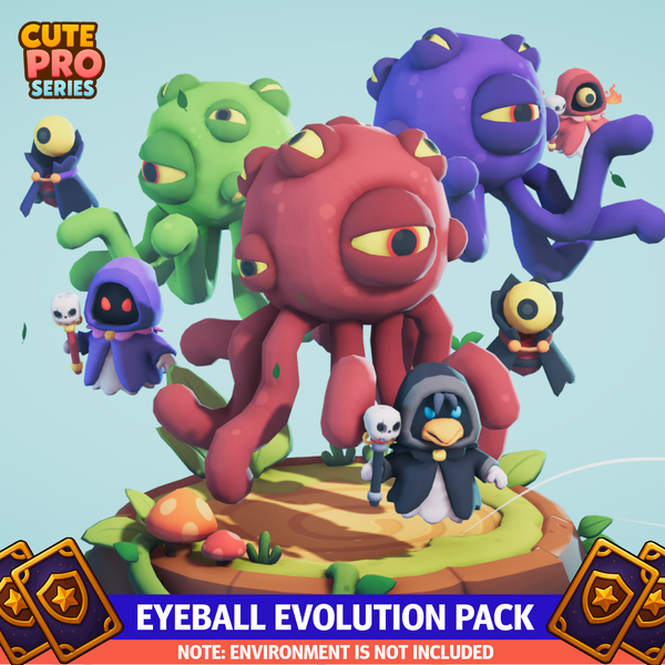 Eyeball Evolution Pack Cute Pro Series