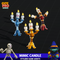 Mimic Candle Cute Meshtint 3d model unity low poly game fantasy creature monster evolution dungeon