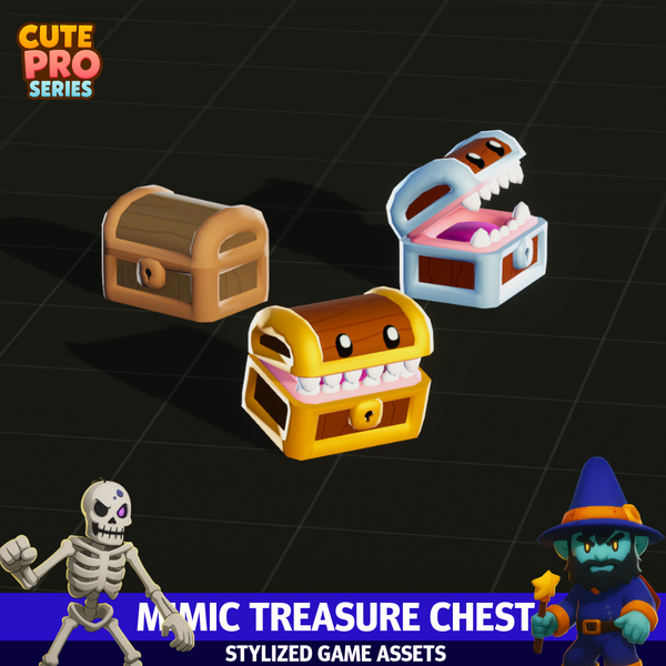 Mimic Treasure Chests Cute Series 1.1