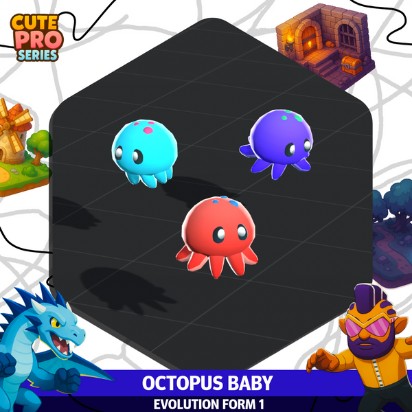 Octopus Baby Cute Pro Series 1.1