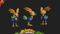 Thunder Ostrich Evolution Meshtint 3d model unity low poly game fantasy creature monster bird