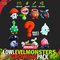 Low Level Monsters Growing Pack Meshtint 3d model unity low poly game fantasy creature insect bug