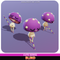 Blind Cute Mushroom shroom fungi Meshtint 3d model unity low poly game monster evolution Pokemon