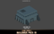 CUBE - Buildings Pack 01 Mesh Tint Shop3DSA Unity3D Game Low Poly Download 3D Model