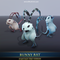 Bunny Rat 1.1 Mesh Tint Shop3DSA Unity3D Game Low Poly Download 3D Model