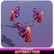 Butterfly Pixie Cute Meshtint 3d model unity low poly game fantasy evolution Pokemon insect bug