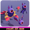 Cyclops Bat Mage Cute Meshtint 3d model unity low poly game fantasy monster evolution Pokemon 