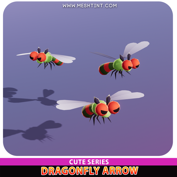 Dragonfly Arrow Cute Series