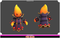 Fire Mage Cute Meshtint 3d model unity low poly game fantasy creature monster evolution Pokemon