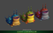 Giant Caterpillar 1.1 Mesh Tint Shop3DSA Unity3D Game Low Poly Download 3D Model