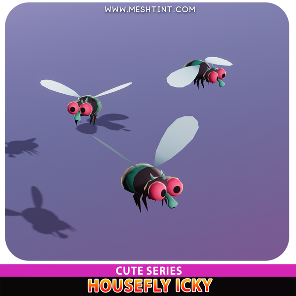 Housefly Icky Cute Series