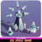 Ice Icicle Mage Cute Meshtint 3d model unity low poly game fantasy creature evolution Pokemon
