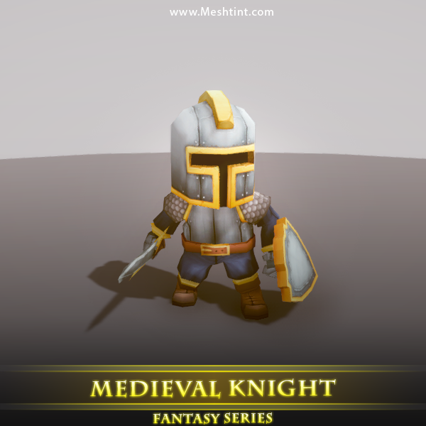 Meshtint Studio - Medieval Knight 1.7 | FREE 3D Model | Tutorial ...