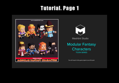 Meshtint Studio - Modular Fantasy Characters Toon Series | FREE 3D ...
