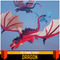 Polygonal - Dragon Mesh Tint Shop3DSA Unity3D Game Low Poly Download 3D Model