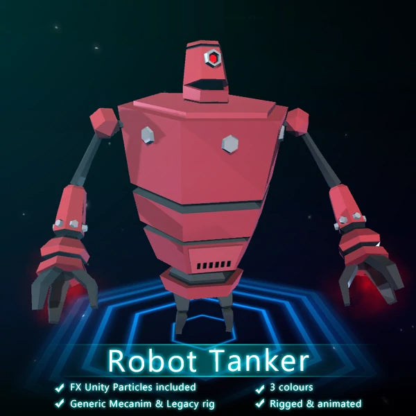 Robot Tanker Polygonal Galaxy Series