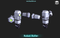 Robot Roller Mesh Tint Shop3DSA Unity3D Game Low Poly Download 3D Model