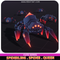 Spiderling Spider Queen Robot Cute Meshtint 3d model unity low poly game science fiction evolution
