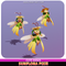 Sunflora Pixie Cute Sunflower Fairy Meshtint 3d model unity low poly game fantasy creature monster