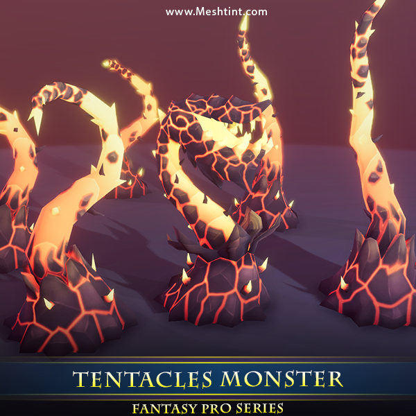 Meshtint Studio - Tentacle Monster 1.2 | FREE 3D Model | Tutorial