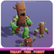 Treant Tree Forest Cute Meshtint 3d model modular character unity low poly game fantasy creature