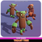 Treant Tree Cute Meshtint 3d model unity low poly game fantasy creature monster evolution Pokemon