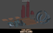 CUBE - Wasteland Mesh Tint Shop3DSA Unity3D Game Low Poly Download 3D Model