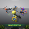 Frog Spartan 1.4 Mesh Tint Shop3DSA Unity3D Game Low Poly Download 3D Model