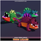 Mega Toon Lizard 1.1 Mesh Tint Shop3DSA Unity3D Game Low Poly Download 3D Model