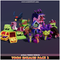 Toon Enemies Pack 2 1.1 Mesh Tint Shop3DSA Unity3D Game Low Poly Download 3D Model